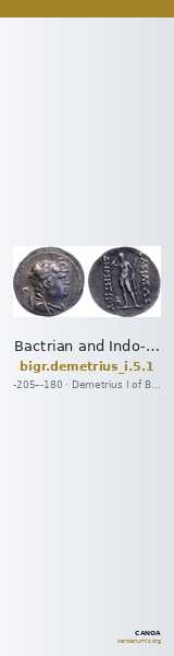 Bactrian and Indo-Greek Coinage Demetrius I 5.1 — CANOA