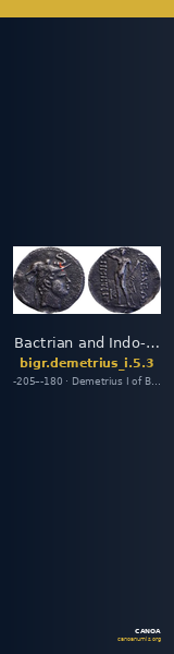 Bactrian and Indo-Greek Coinage Demetrius I 5.3 — CANOA