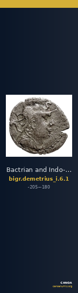 Bactrian and Indo-Greek Coinage Demetrius I 6.1 — CANOA