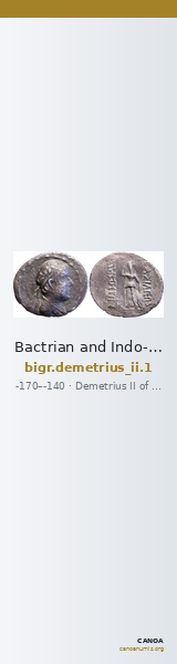 Bactrian and Indo-Greek Coinage Demetrius II 1 — CANOA