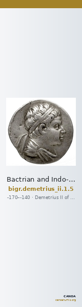 Bactrian and Indo-Greek Coinage Demetrius II 1.5 — CANOA