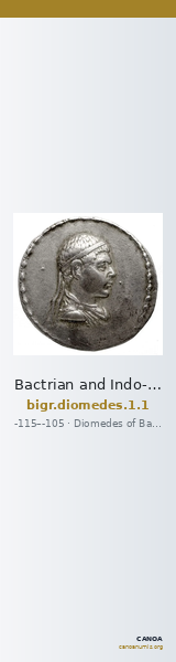 Bactrian and Indo-Greek Coinage Diomedes 1.1 — CANOA