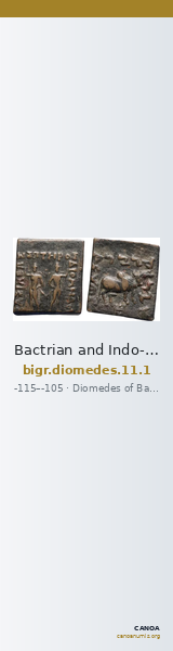 Bactrian and Indo-Greek Coinage Diomedes 11.1 — CANOA