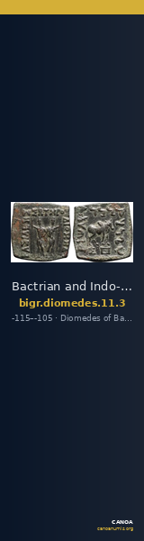 Bactrian and Indo-Greek Coinage Diomedes 11.3 — CANOA