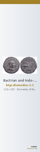 Bactrian and Indo-Greek Coinage Diomedes 3.1 — CANOA