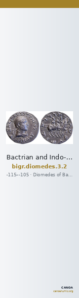 Bactrian and Indo-Greek Coinage Diomedes 3.2 — CANOA