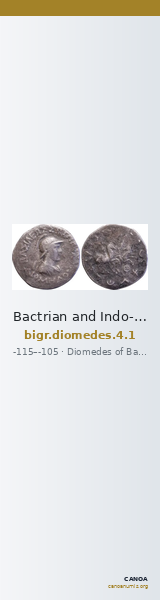 Bactrian and Indo-Greek Coinage Diomedes 4.1 — CANOA