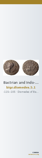 Bactrian and Indo-Greek Coinage Diomedes 5.1 — CANOA