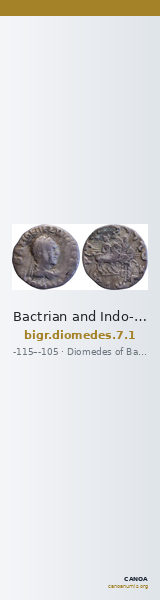 Bactrian and Indo-Greek Coinage Diomedes 7.1 — CANOA