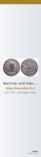 Bactrian and Indo-Greek Coinage Diomedes 8.2 — CANOA