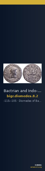 Bactrian and Indo-Greek Coinage Diomedes 8.2 — CANOA