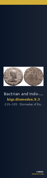 Bactrian and Indo-Greek Coinage Diomedes 9.3 — CANOA