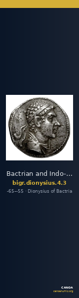 Bactrian and Indo-Greek Coinage Dionysius 4.3 — CANOA