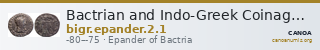 Bactrian and Indo-Greek Coinage Epander 2.1 — CANOA
