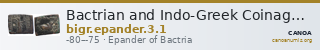 Bactrian and Indo-Greek Coinage Epander 3.1 — CANOA