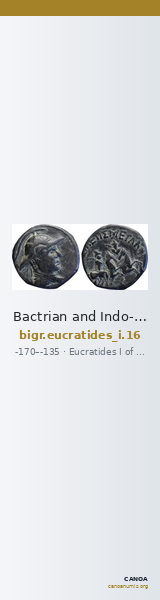 Bactrian and Indo-Greek Coinage Eucratides I 16 — CANOA