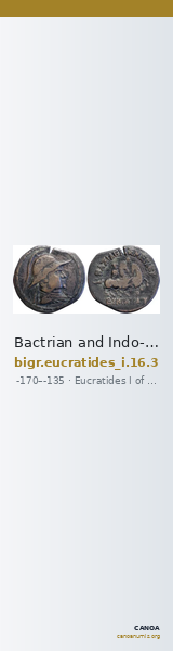 Bactrian and Indo-Greek Coinage Eucratides I 16.3 — CANOA