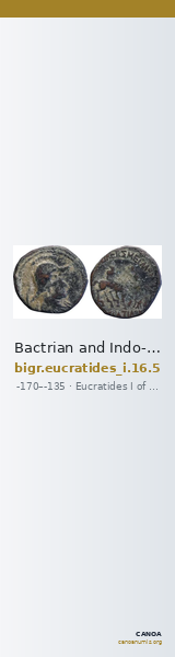Bactrian and Indo-Greek Coinage Eucratides I 16.5 — CANOA
