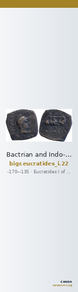 Bactrian and Indo-Greek Coinage Eucratides I 22 — CANOA