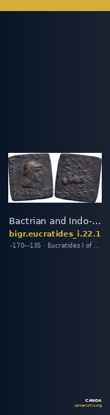 Bactrian and Indo-Greek Coinage Eucratides I 22.1 — CANOA