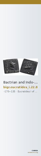 Bactrian and Indo-Greek Coinage Eucratides I 22.8 — CANOA
