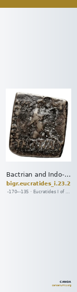 Bactrian and Indo-Greek Coinage Eucratides I 23.2 — CANOA