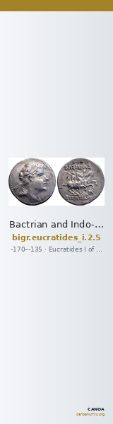 Bactrian and Indo-Greek Coinage Eucratides I 2.5 — CANOA