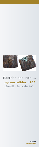 Bactrian and Indo-Greek Coinage Eucratides I 26A — CANOA