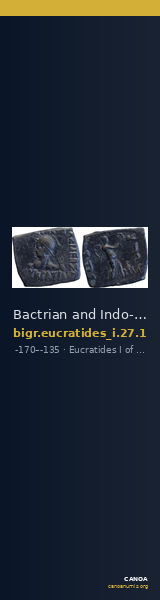 Bactrian and Indo-Greek Coinage Eucratides I 27.1 — CANOA