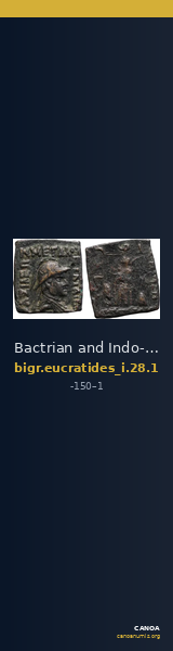 Bactrian and Indo-Greek Coinage Eucratides I 28.1 — CANOA