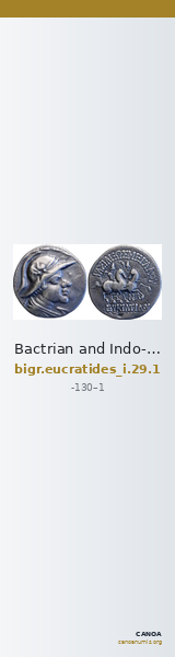 Bactrian and Indo-Greek Coinage Eucratides I 29.1 — CANOA
