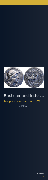 Bactrian and Indo-Greek Coinage Eucratides I 29.1 — CANOA