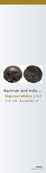 Bactrian and Indo-Greek Coinage Eucratides I 3.3 — CANOA