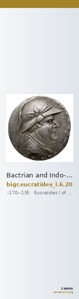 Bactrian and Indo-Greek Coinage Eucratides I 6.20 — CANOA