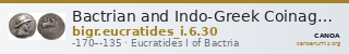 Bactrian and Indo-Greek Coinage Eucratides I 6.30 — CANOA