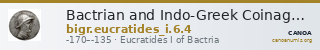 Bactrian and Indo-Greek Coinage Eucratides I 6.4 — CANOA