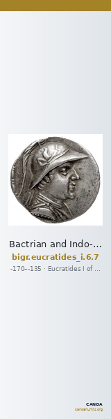 Bactrian and Indo-Greek Coinage Eucratides I 6.7 — CANOA
