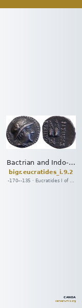 Bactrian and Indo-Greek Coinage Eucratides I 9.2 — CANOA