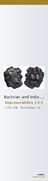 Bactrian and Indo-Greek Coinage Eucratides I 9.3 — CANOA