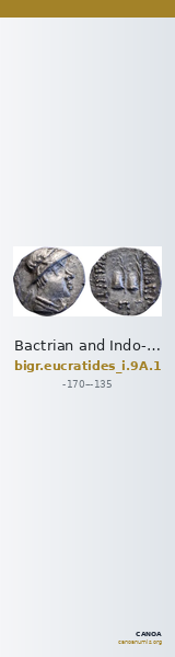 Bactrian and Indo-Greek Coinage Eucratides I 9A.1 — CANOA