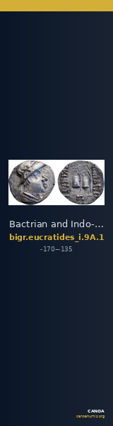 Bactrian and Indo-Greek Coinage Eucratides I 9A.1 — CANOA