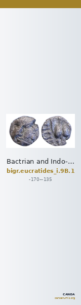 Bactrian and Indo-Greek Coinage Eucratides I 9B.1 — CANOA