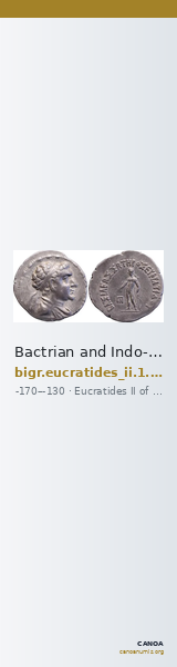Bactrian and Indo-Greek Coinage Eucratides II 1.13 — CANOA
