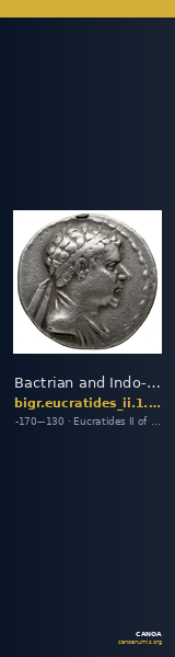 Bactrian and Indo-Greek Coinage Eucratides II 1.16 — CANOA