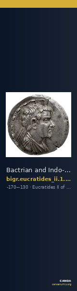 Bactrian and Indo-Greek Coinage Eucratides II 1.18 — CANOA