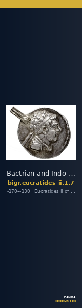 Bactrian and Indo-Greek Coinage Eucratides II 1.7 — CANOA
