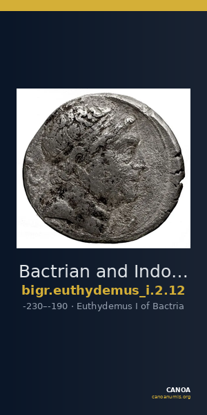 Bactrian and Indo-Greek Coinage Euthydemus I 2.12 — CANOA
