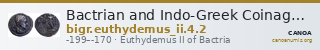 Bactrian and Indo-Greek Coinage Euthydemus II 4.2 — CANOA
