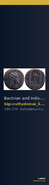 Bactrian and Indo-Greek Coinage Euthydemus II 6.1 — CANOA
