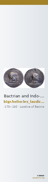 Bactrian and Indo-Greek Coinage Heliocles and Laodice 1.1 — CANOA